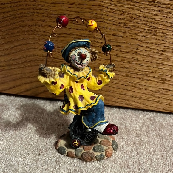 Boyd’s Bear clown figurine / 2001 Edition - Picture 1 of 4